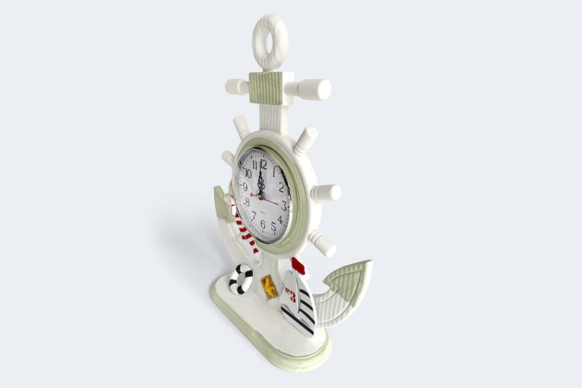 morski zegar dekoracja